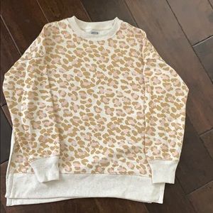 Aerie animal print sweatshirt